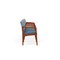 Lesro Lenox Wood 4 Seat Tandem Seating Wood Frame, Cherry, RS Rain Song Back, MD Titan Seat LW4103 - alternate 3
